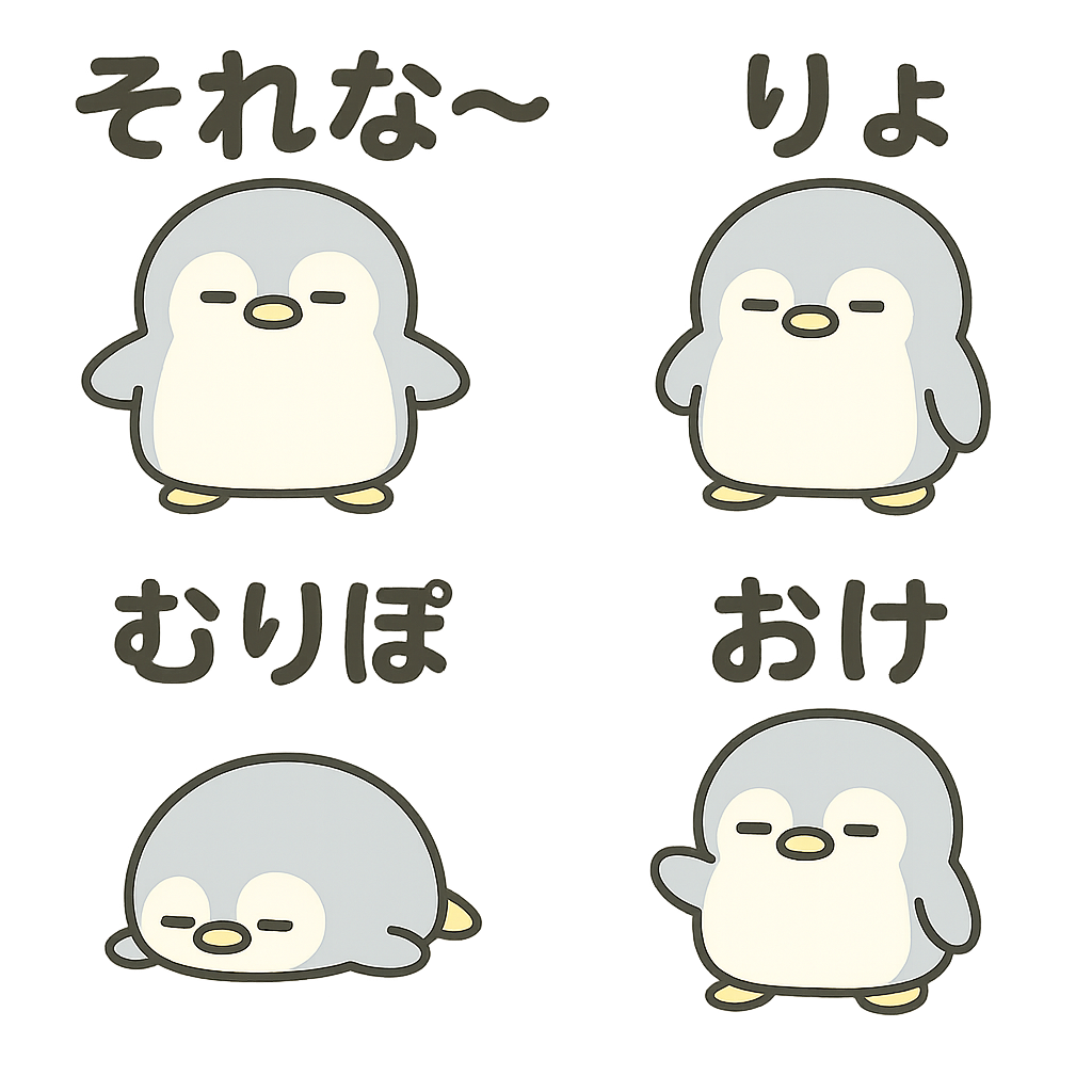 もちぺんスタンプ